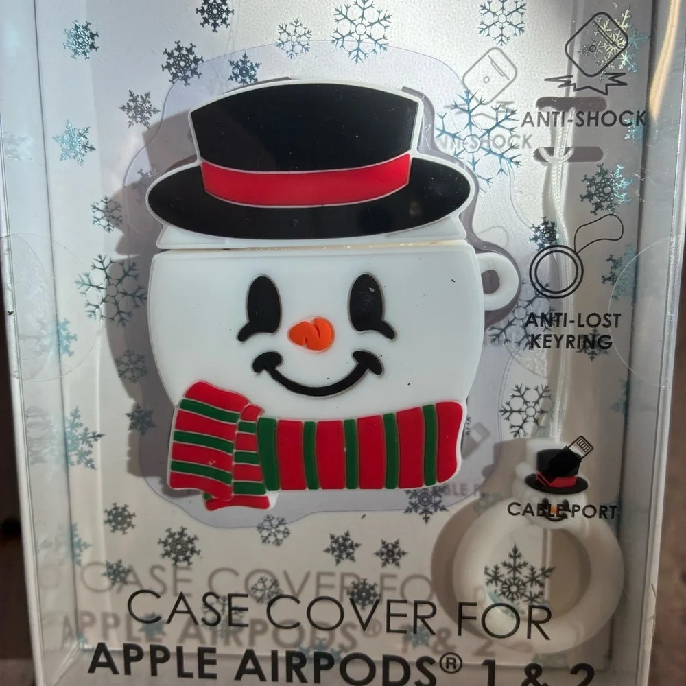 5/$20 Delia's Frosty the Snowman Case Cover For Apple‎ AirPods Gen 1 And 2 NEW